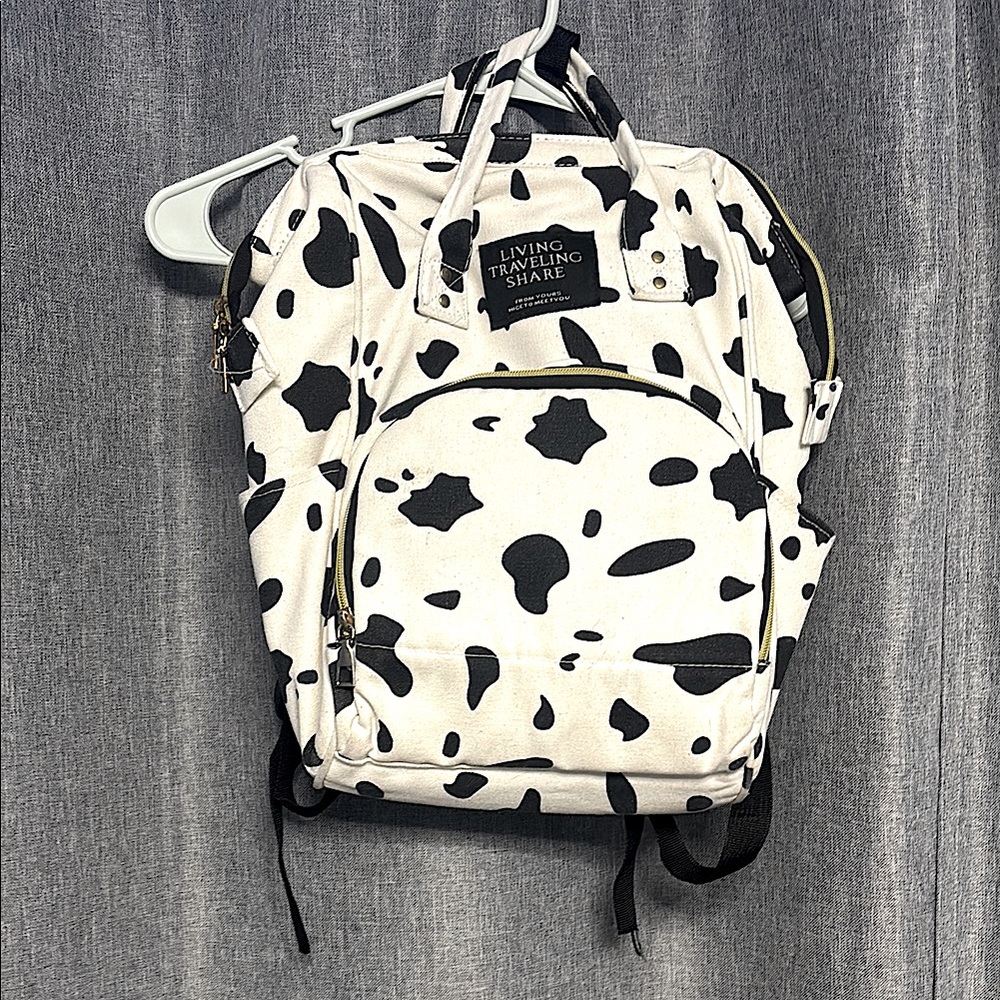 Black and White Backpack